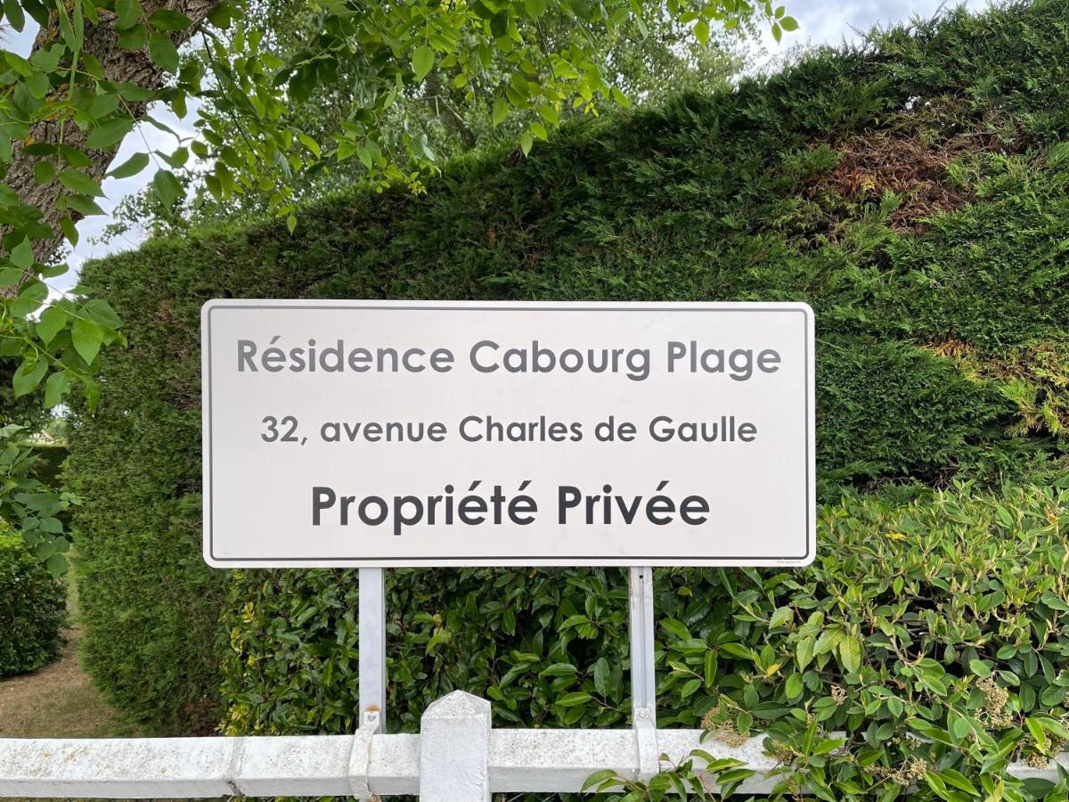 Cabourg Plage A 200M Plage Экстерьер фото